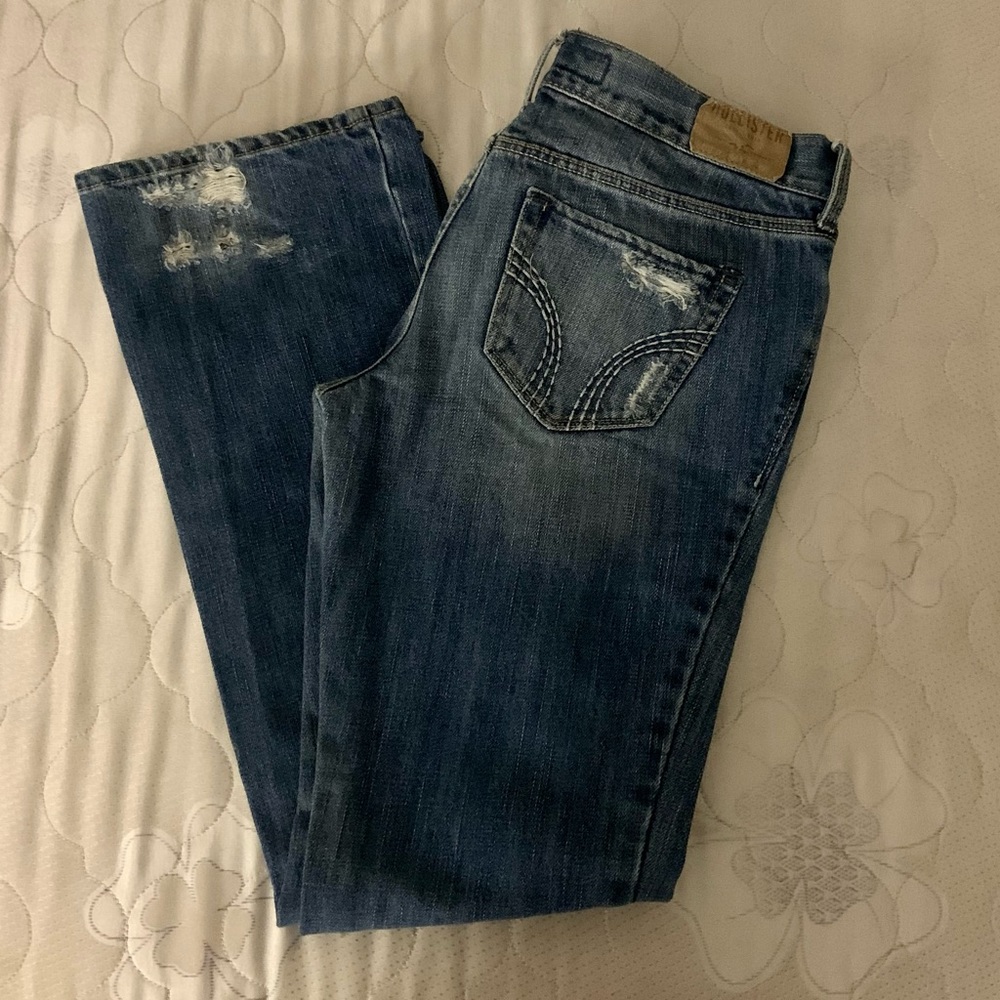 Hollister low rise Venice boot jeans